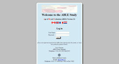 Desktop Screenshot of able.ohri.ca